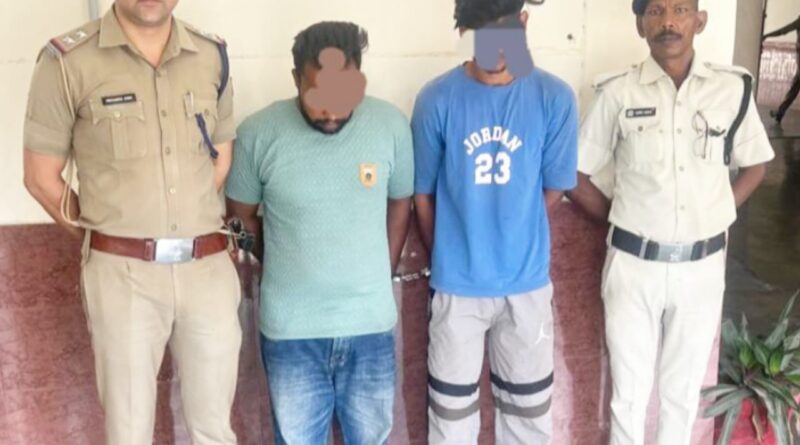 रम्पुरा क्षेत्र में बच्चों पर फायरिंग के दो आरोपी गिरफ्तार,अवैध हथियार बरामद।