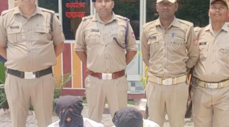 ऊधमसिंहनगर में लाखों की स्मैक के साथ दो नशा तस्कर गिरफ्तार