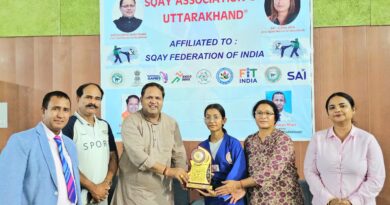 धामी सरकार में खेल शक्ति के रूप में उभर रहा उत्तराखण्डः विकास शर्मा।महापौर ने किया द्वितीय उत्तराखण्ड राज्य स्काय चैंपियनशिप का शुभारम्भ