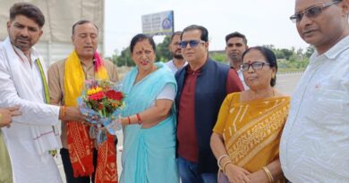पार्टी के प्रदेश सहप्रभारी का कांग्रेसियों ने रुद्रपुर में किया स्वागत