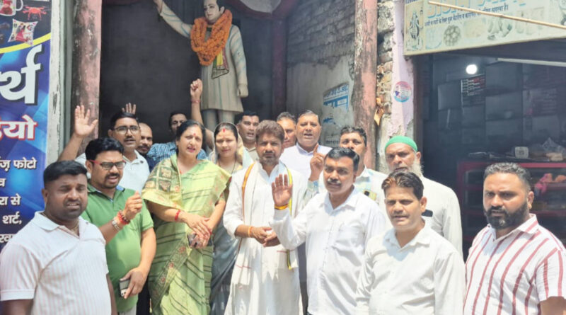 स्वर्गीय प्रधानमंत्री राजीव गांधी की पुण्यतिथि पर कांग्रेसियों ने किया नमन