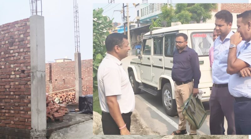 प्रीत बिहार निर्माणाधीन भवनों पर चलेगा बुल्डोजर।प्रशासन की संयुक्त टीम को सीलिंग की जमीन पर कई जगह मिले अवैध निर्माण।सम्बन्धित विभागों के कर्मचारियों की सह पर सीलिंग की जमीन पर लंबे से हो रहे निर्माण