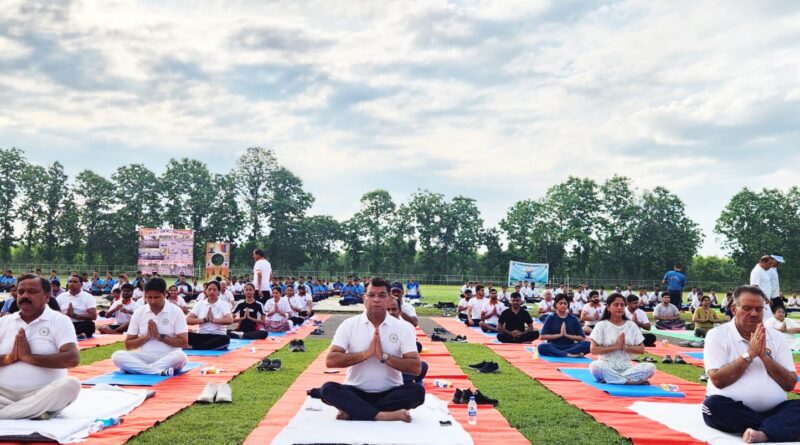 विधायक शिव अरोरा ने “योग” को बताया हमारी प्राचीन विरासत! प्रधानमंत्री नरेंद्र मोदी ने विश्व पटल पर योग को दिलाई विशेष पहचान