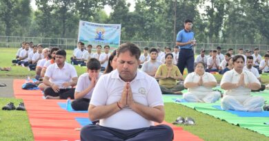 योग भारतीय संस्कृति की अमूल्य देनः महापौर  योग दिवस पर दिया योग को नियमित दिनचर्या में शामिल करने का संदेश