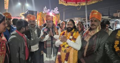 रुद्रपुर में सिद्धेश्वर श्री बालाजी मंदिर में हर्ष वर्ष की भांति इस वर्ष भी वार्षिक उत्सव के मौके पर निकली भव्य शोभायात्रा 