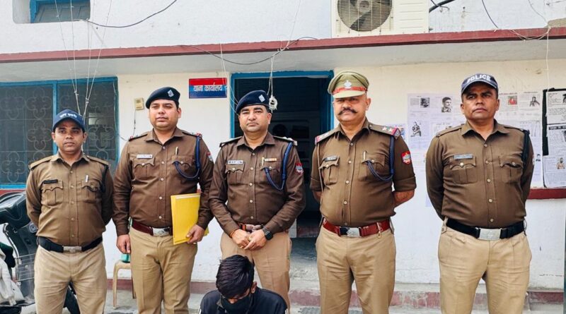 रुद्रपुर के प्रीत बिहार में बंद घर में हुई चोरी का खुलासा।  चोरी के माल के साथ रविंद्र नगर का आरोपी गिरफ्तार