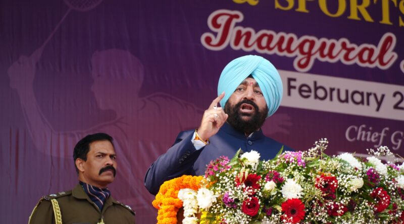 खेल केवल पदक जीतने का माध्यम नहीं, बल्कि राष्ट्र निर्माण का सशक्त साधन, गुरमीत सिंह।  जी बी पंत विवि में 04 दिवसीय उत्तराखंड राज्य विश्वविद्यालय खेल प्रतियोगिता का राज्यपाल ने किया शुभारंभ दीप प्रज्ज्वलित