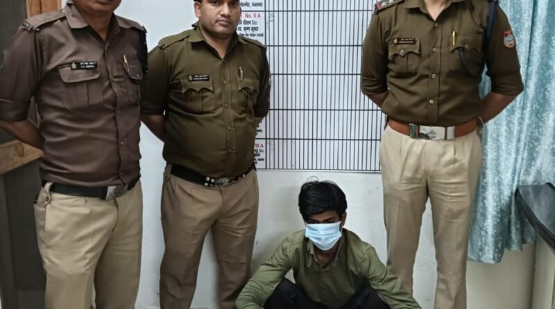 प्रसिद्ध आटरिया माता मंदिर में चोरी का दूसरा आरोपी तमंचे के साथ गिरफ्तार। सिडकुल पुलिस ने किया खुलासा,एक आरोपी पहले ही जा चुका का जेल।