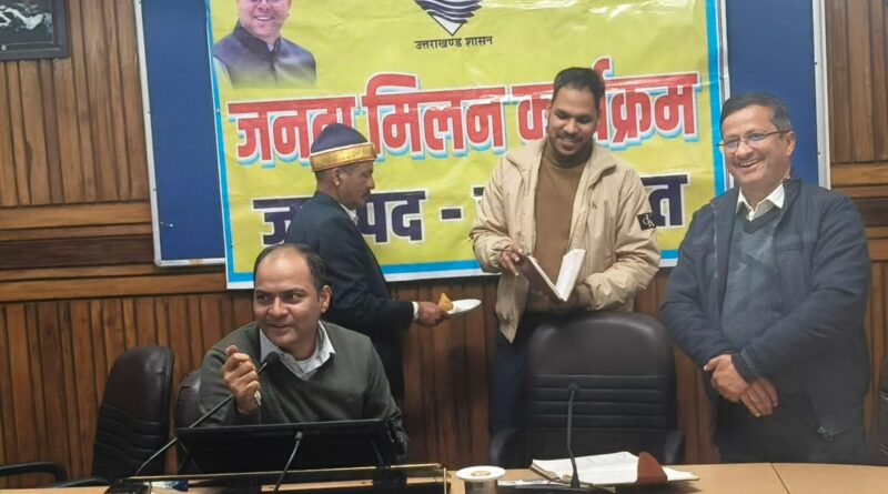 ललित मोहन तिवारी ने संभाला पूर्णागिरि मेला मजिस्ट्रेट का पदभार, जिलाधिकारी ने दिए समन्वय के निर्देश