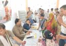 महापौर ने संजय नगर खेड़ा से किया ‘महापौर जनता के द्वार’ अभियान का आगाज।बहुद्देशीय शिविर, मौके पर ही निपटाईं जनसमस्याएं