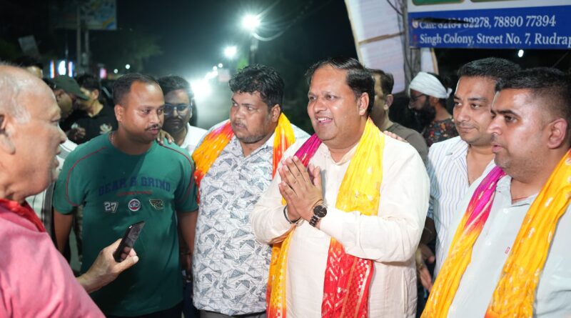 स्ट्रीट लाईटों से जगमगा उठा भूरारानी मार्ग।महापौर ने वर्षों पुरानी मांग पूरी कर क्षेत्रवासियों को दी राहत।