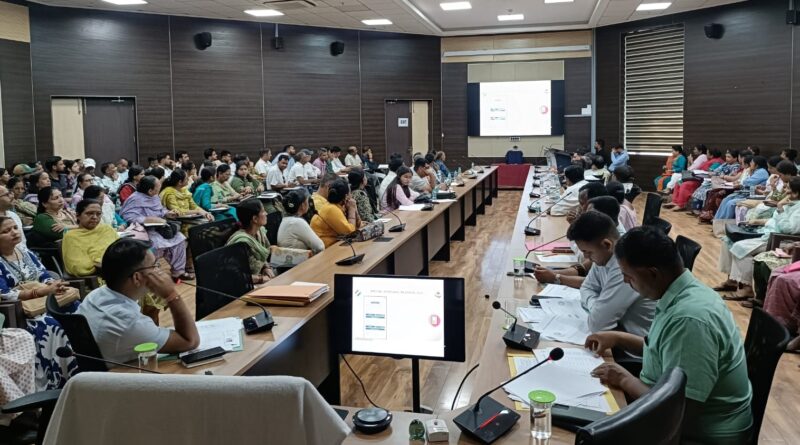 निर्वाचन नामावलियों के विशेष गहन पुनरीक्षण(SIR) में लगे कर्मियों का प्रशिक्षण आयोजित