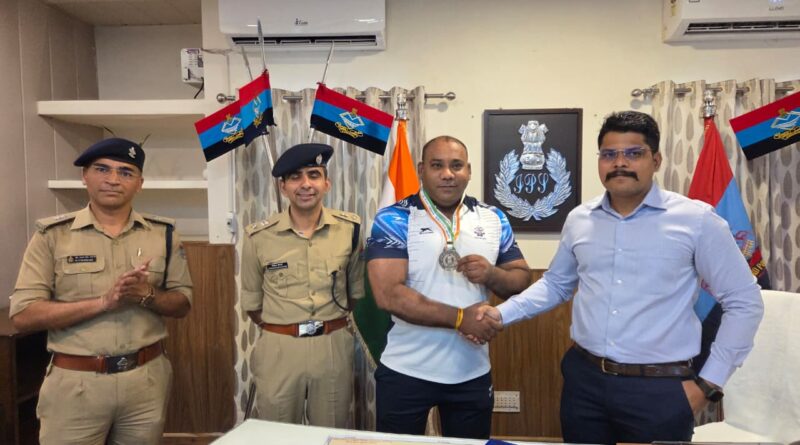 ऑल इंडिया पुलिस गेम्स में सब इंस्पेक्टर मुकेश पाल ने जीता रजत पदक, उत्तराखंड पुलिस का बढ़ाया मान