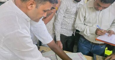 मंत्री राम सिंह कैड़ा ने किया जसपुर नगर पालिका का औचक निरक्षण गैर हाजिर अधिकारियो पर कार्यवाही के दिए निर्देश