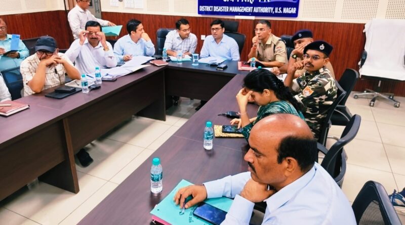 दो जुलाई को आयोजित होने वाली राज्य स्तरीय मानसून मॉक ड्रिल की तैयारियों की समीक्षा हेतु वर्चुअल बैठक आयोजित