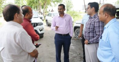 अपर सचिव आयुष ने किच्छा में प्रस्तावित आल इंडिया इंस्टीट्यूट आफ आयुर्वेदा (AIIA) के लिए भूमि का किया स्थलीय निरीक्षण।निरीक्षण के दौरान विभिन्न विभागों को दिए रिर्पोट देने के निर्देश 