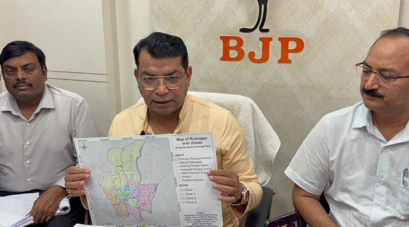 विधायक शिव अरोरा की मेहनत लाई रंग मुख्यमंत्री घोषणा मे शामिल उनके प्रस्ताव जलभराव के स्थायी समाधान हेतु मास्टर ड्रेनेज प्लान हेतु 786.79 करोड़ की DPR स्वीकृत।पहले चरण मे 441.79 करोड़ से होगा कार्य।विधायक शिव अरोरा ने मुख्यमंत्री पुष्कर सिंह धामी का जताया आभार