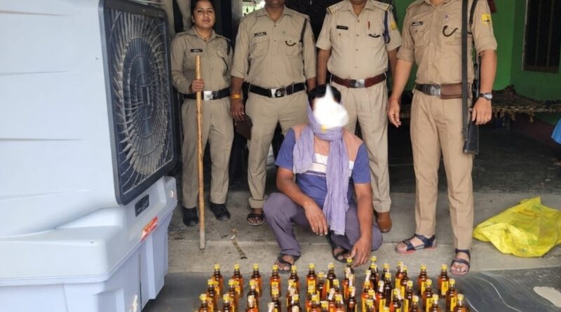 आबकारी विभाग को मिली बड़ी सफलता, सितारगंज में अंग्रेजी शराब के साथ एक गिरफ्तार
