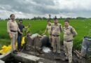 रुद्रपुर के रायपुर और अर्जुनपर गांव में आबकारी विभाग की छापेमारी।03 भट्टियों के साथ 13 हजार लीटर लाहन नष्ट,180 लीटर कच्ची शराब बरामद 
