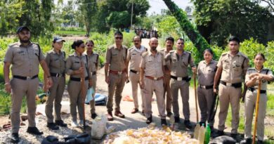 आबाकारी विभाग ने चलाया छापेमारी अभियान,260 लीटर कच्ची शराब बरामद।