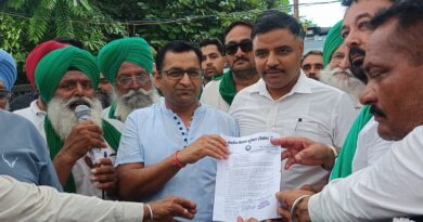 *किसानों की मांगों के समाधान को लेकर जिला प्रशासन गंभीर, कल जिलाधिकारी करेंगे किसानों के साथ बैठक*