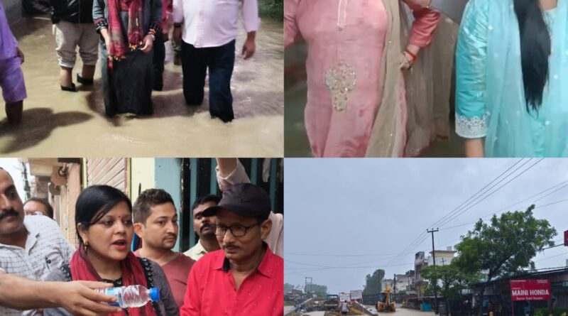 *ऊधमसिंहनगर में भारी बारिश,फीका,लेबडा, समेत कई नदियों में आई बाढ,राहत बचाव में जुटी प्रशासन की टीम* *बाजपुर के 300 घरों में घुसा पानी, गूलरभोज के आधार दर्जन वार्डो में जलभराव* *जसपुर की फीका नदीम में फंसे दो बच्चों का हुआ रेस्क्यू* 