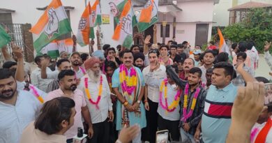 *चुनाव से पहले ग्रामीण क्षेत्र में भाजपा को लगा झटका*महेशपुर में युवाओं ने थामा कांग्रेस का हाथ*