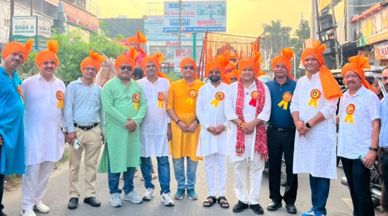 सिडकुल की भव्य गणेश शोभायात्रा में शामिल हुए भाजपा जिला मंत्री प्रमोद मित्तल