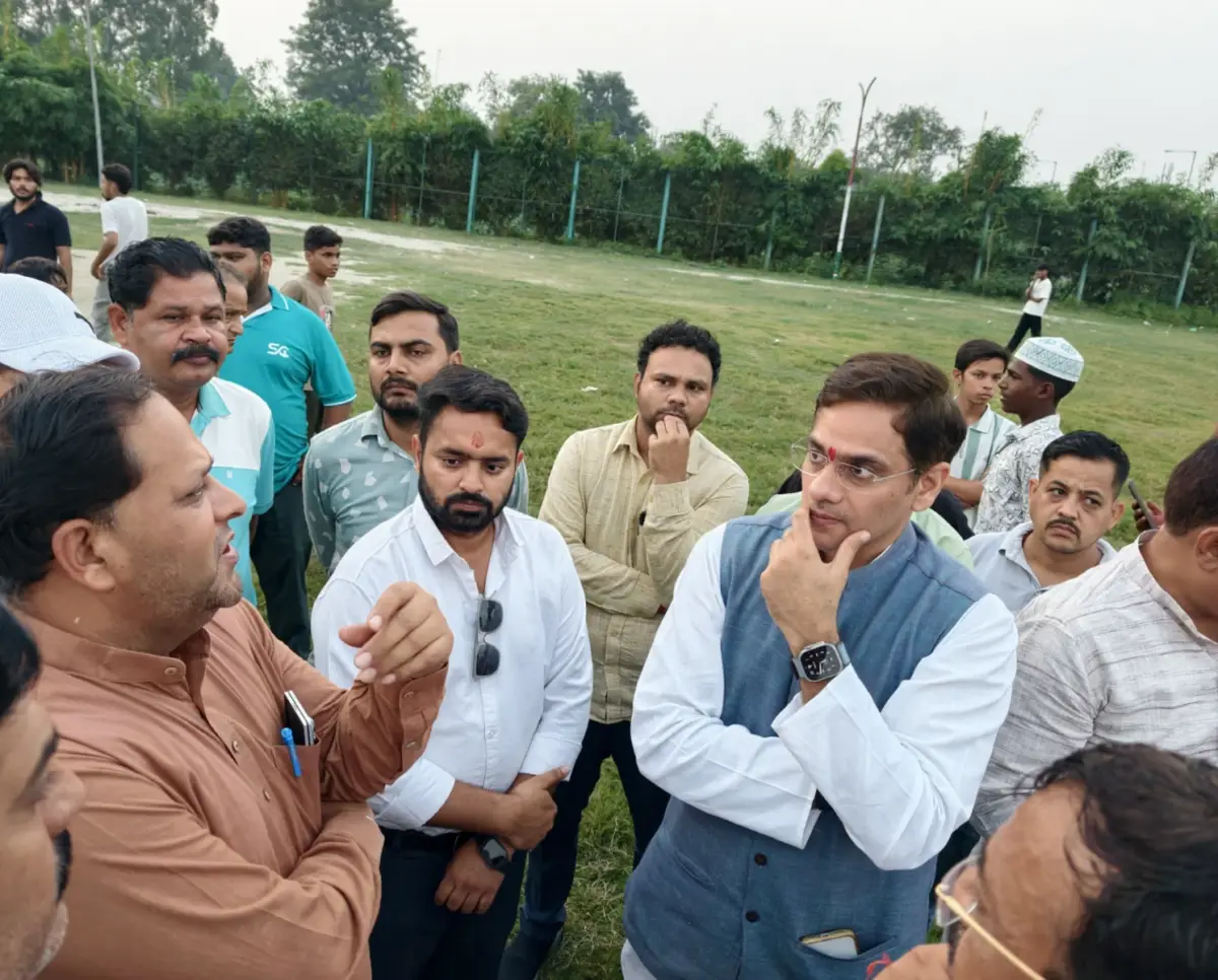 सेवा ज्योति यात्रा को भव्य एवं ऐतिहासिक बनाने में जुटी भाजपा।कैबिनेट मंत्री सौरभ बहुगुणा ने बैठक में दिए दिशा-निर्देश, अटल पार्क का किया निरीक्षण
