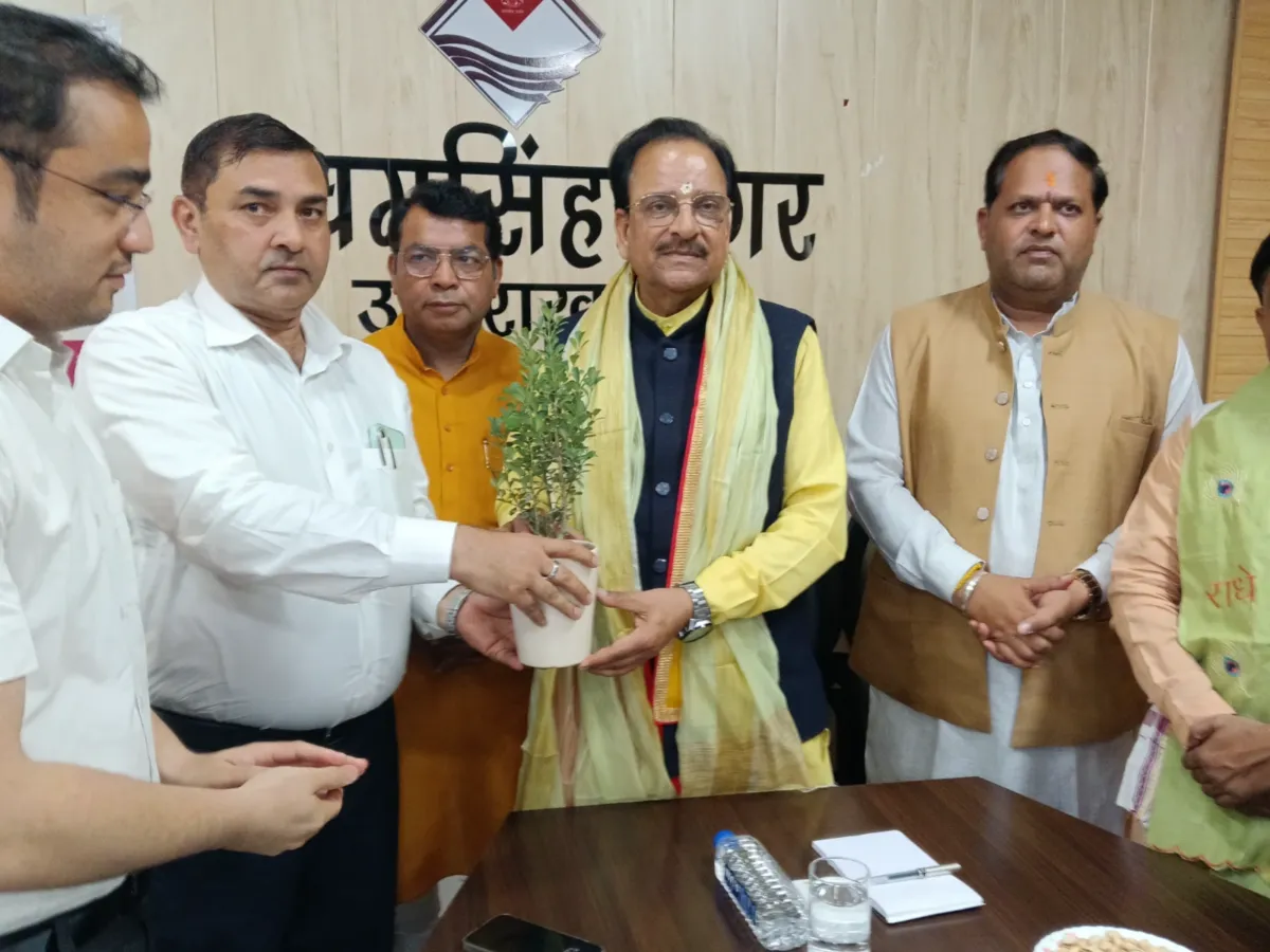 टीबी उन्मूलन को लेकर जोश टीम का सांसद अजय भट्ट ने किया शुभारम्भ