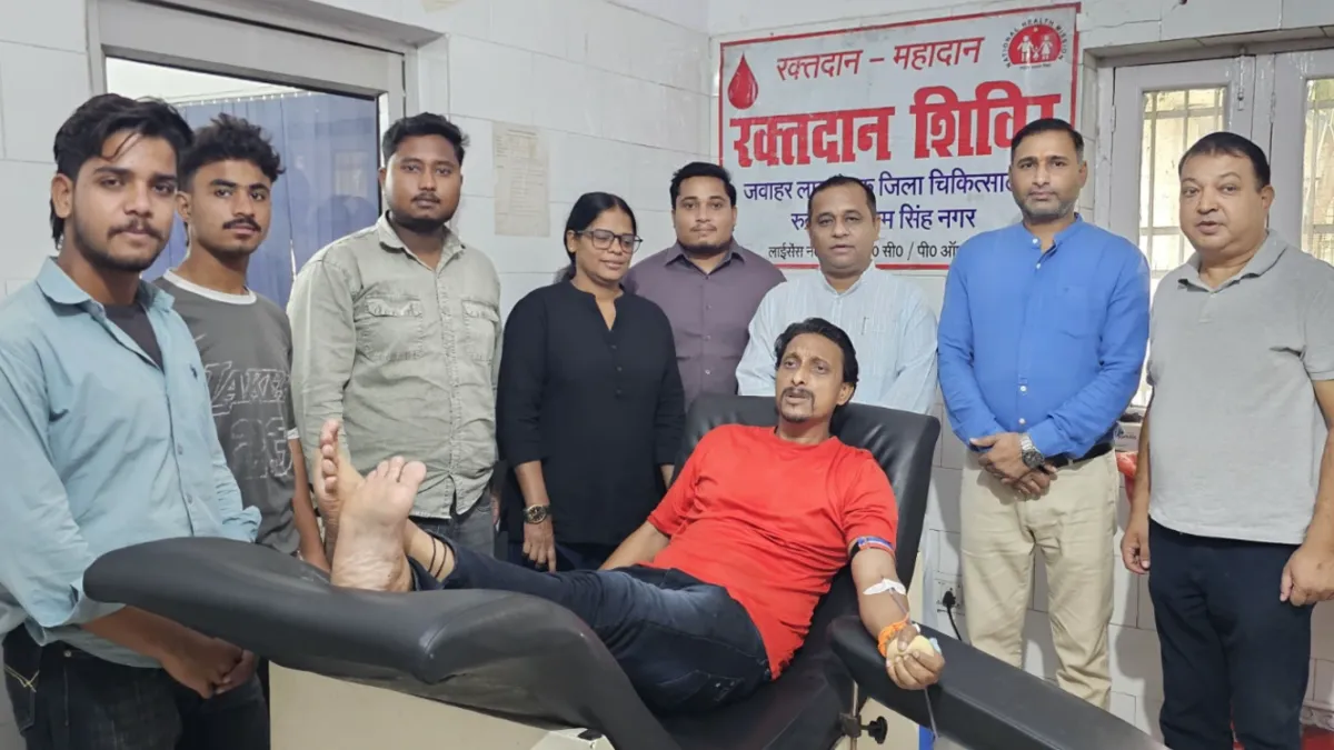 अपनी जिंदगी अपना संसार फाउंडेशन ने किया रक्तदान शिविर आयोजित