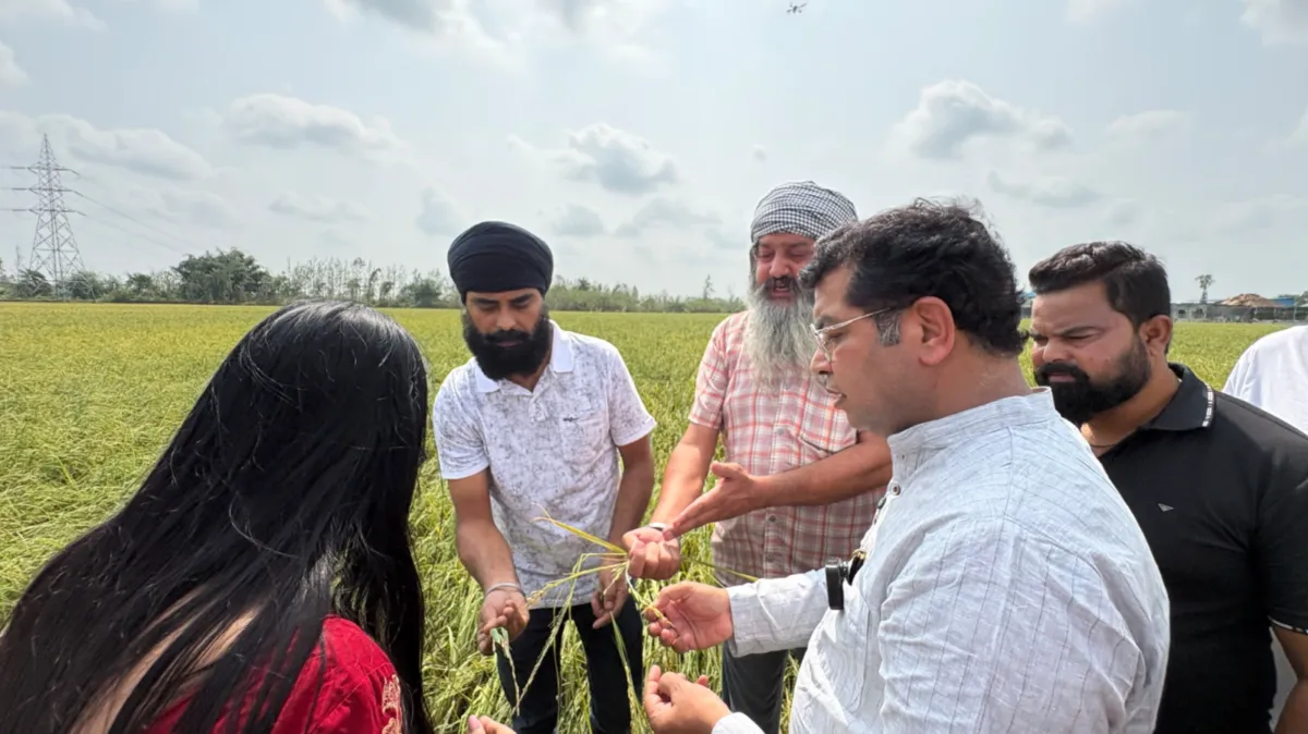 ओलावृष्टि से बर्बाद फसलों का अधिकारियो संग मौका मुआईना करने किसानों के बीच पहुंचे विधायक शिव अरोरा, ड्रोन सर्वे कर तत्काल रिपोर्ट तैयार करने के निर्देश, पूर्ण रूप से नष्ट फसलों का मिलेगा शत प्रतिशत मुआवजा