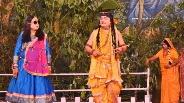 मुख्य रामलीला रुद्रपुर में शूर्पणखा प्रसंग और खर-दूषण वध का प्रभावशाली मंचन