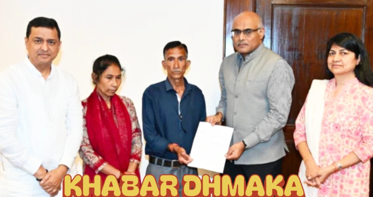सांसद अनिल बलूनी के साथ सीबीआई मुख्यालय पहुंचे अंकिता भंडारी के माता-पिता।